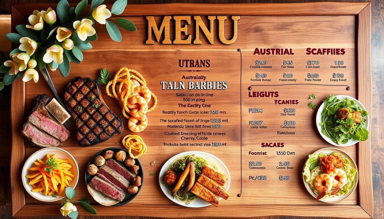 Outback Steakhouse Down Under Menu With Prices