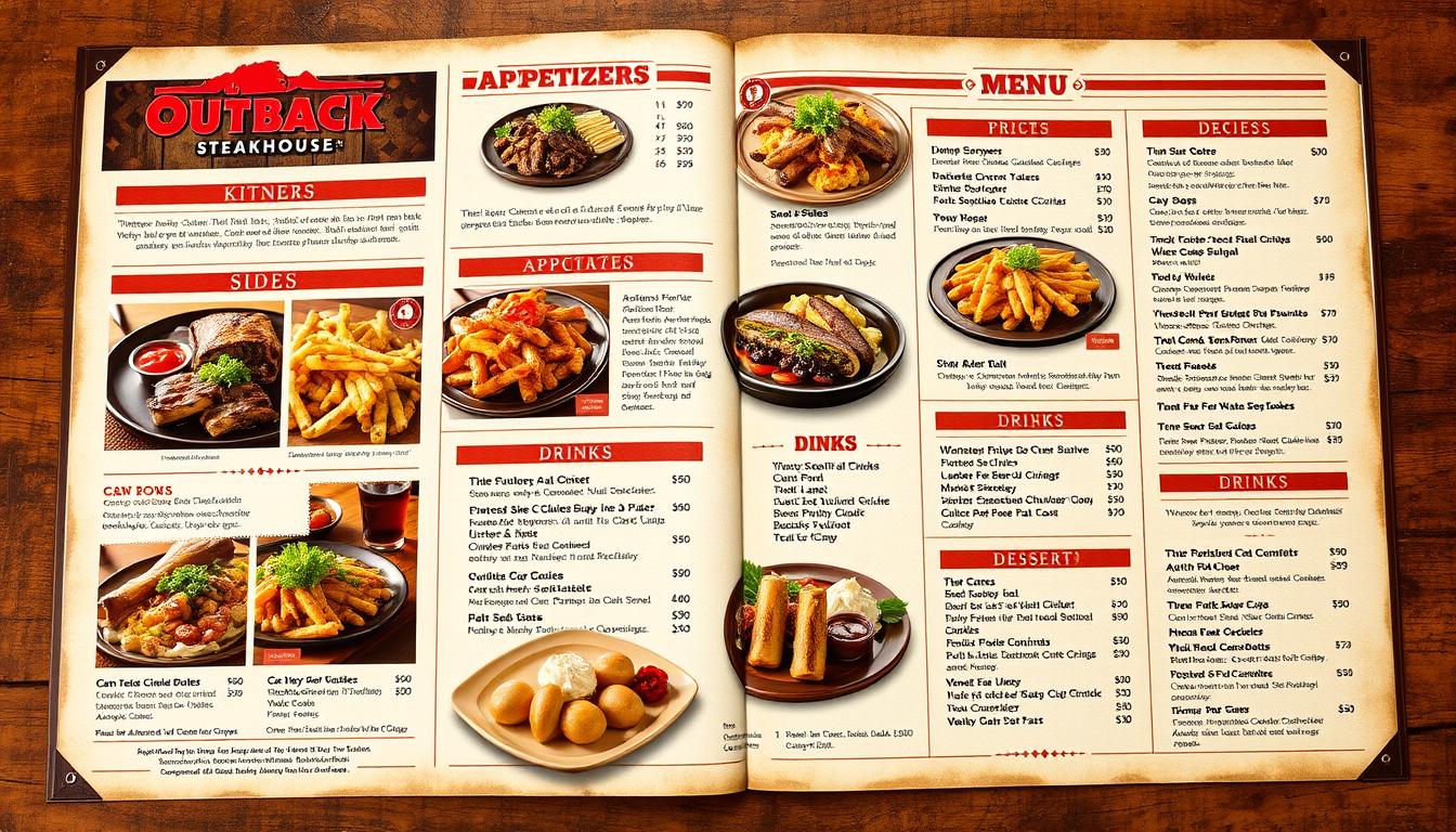 Outback Steakhouse Gastonia Menu With Prices