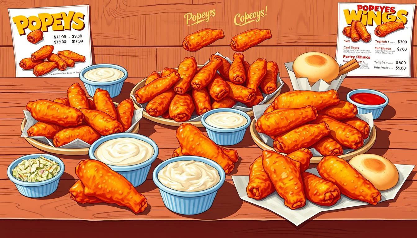 Popeyes Chicken Wings Menu With Prices