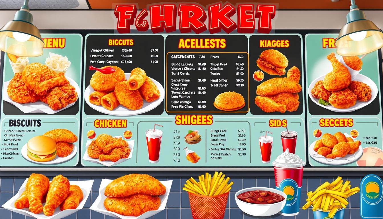 Popeyes Restaurant Menu With Prices