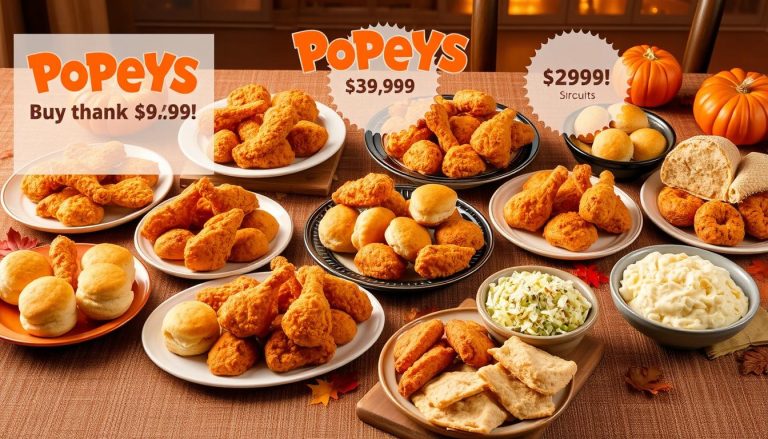 Popeyes Thanksgiving Menu With Prices