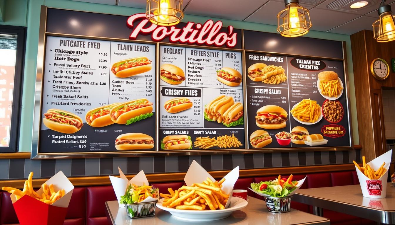 Portillo's Crystal Lake Menu With Prices