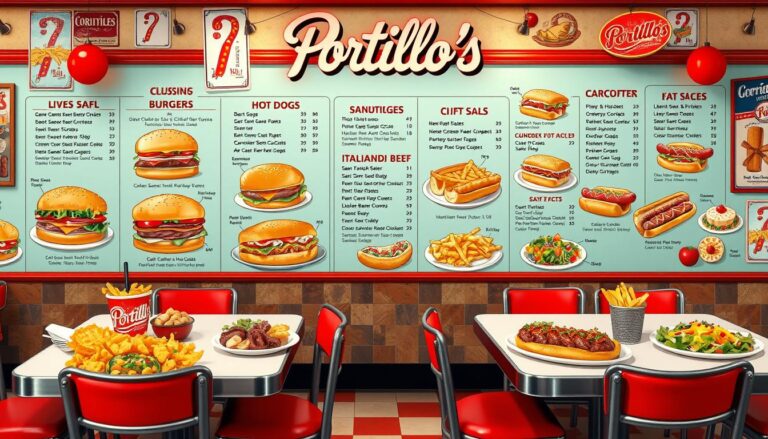 Portillo's Davenport Menu With Prices