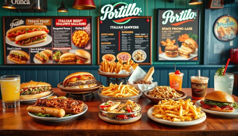 Portillo's Elgin Menu With Prices