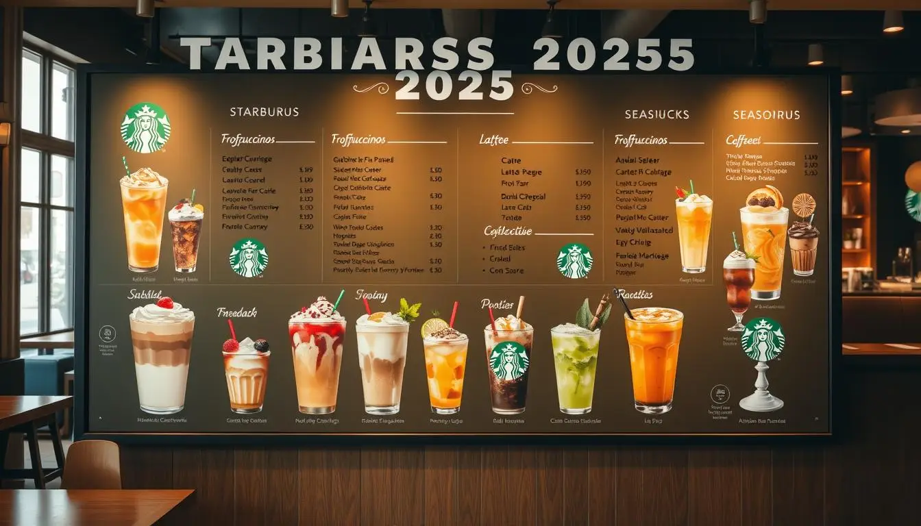 Starbucks Menu Drinks With Prices