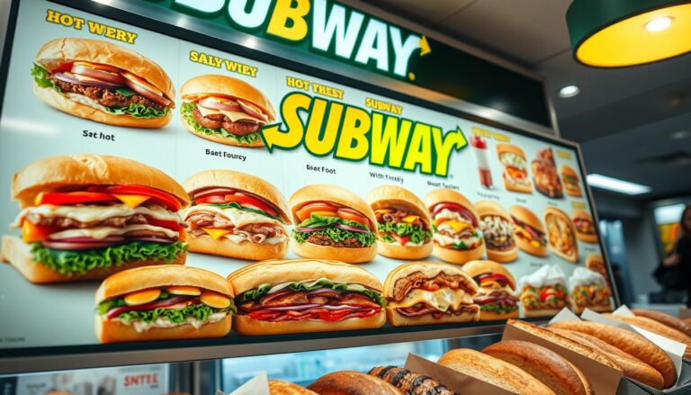 Subway Hot Sandwiches Menu With Prices