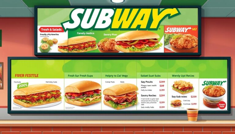 Subway Tucson Menu With Prices