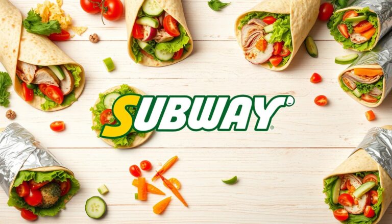 Subway Wrap Menu With Prices