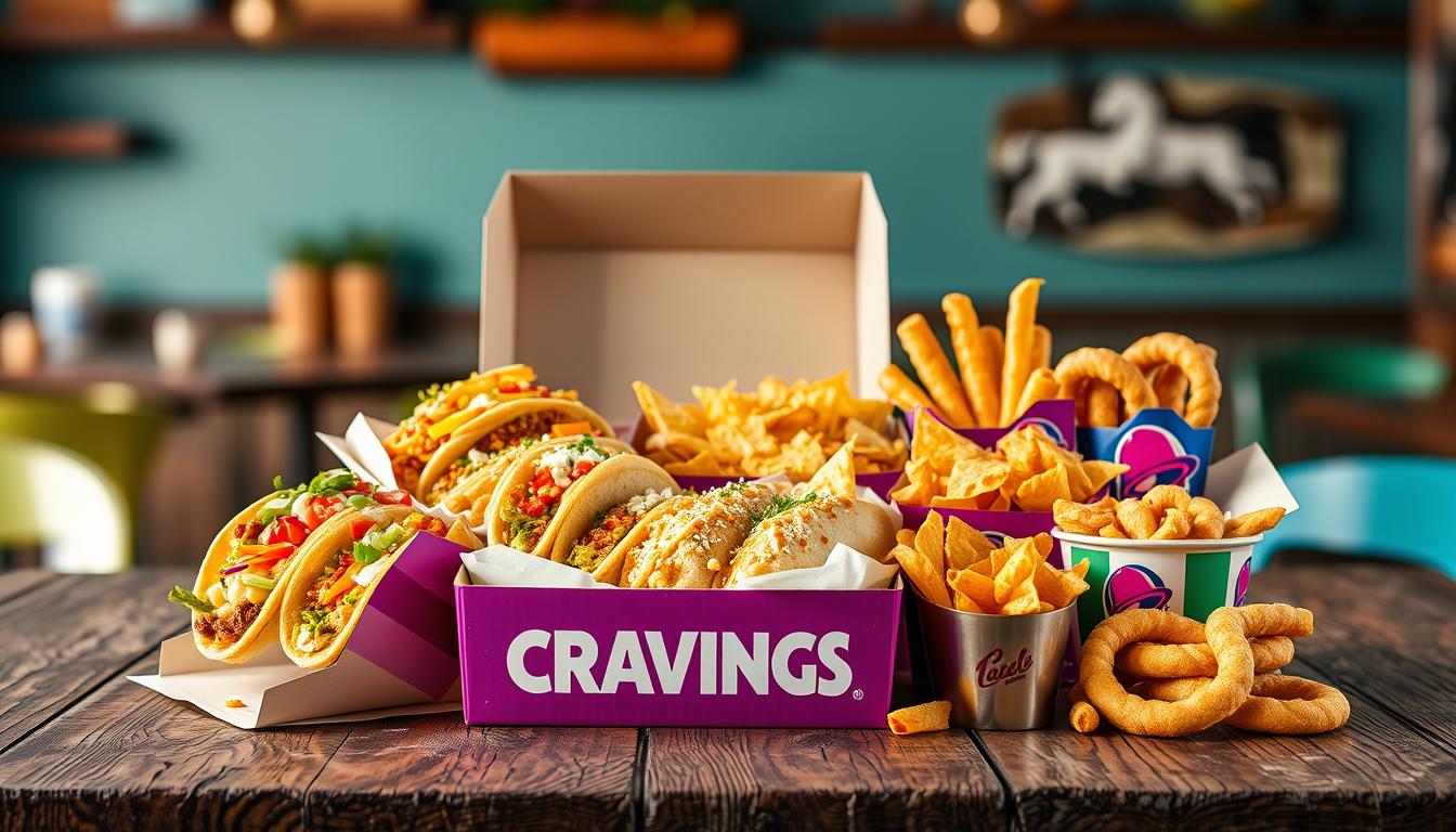 Taco Bell Cravings Box Menu With Prices