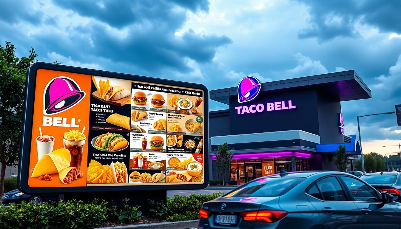 Taco Bell Drive-Thru Menu With Prices