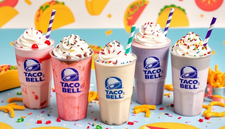 Taco Bell Milkshakes Menu With Prices