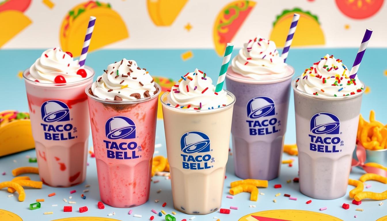 Taco Bell Milkshakes Menu With Prices