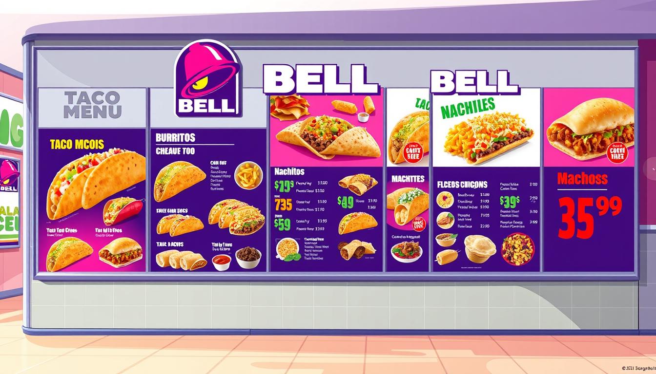 Taco Bell Online Menu With Prices