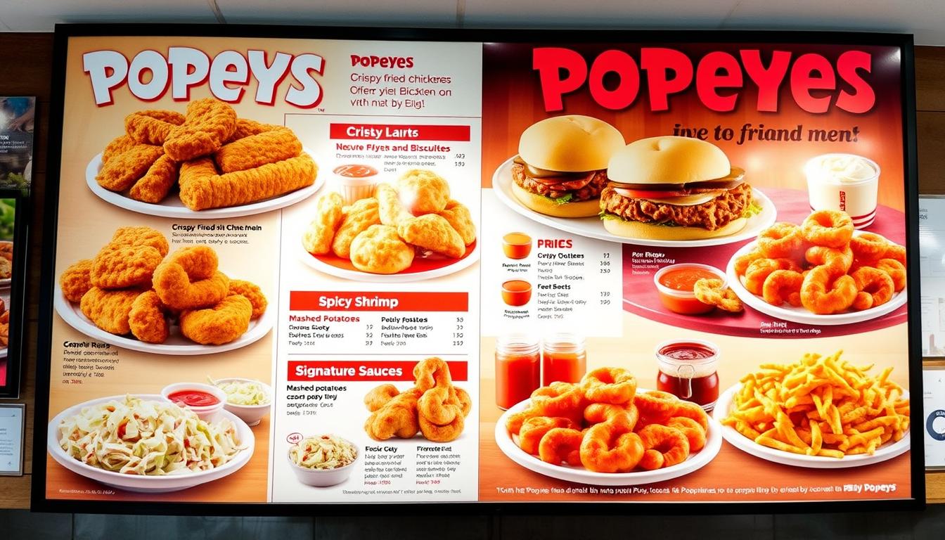 Takeout Popeyes Menu With Prices