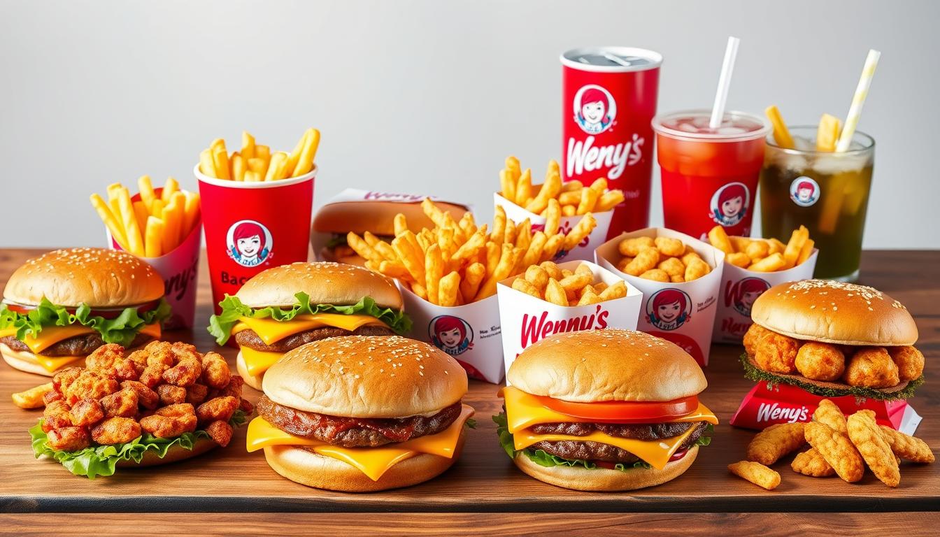 Wendy's Burger Menu With Prices