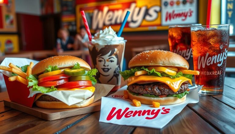 Wendy's Hamburgers Menu With Prices