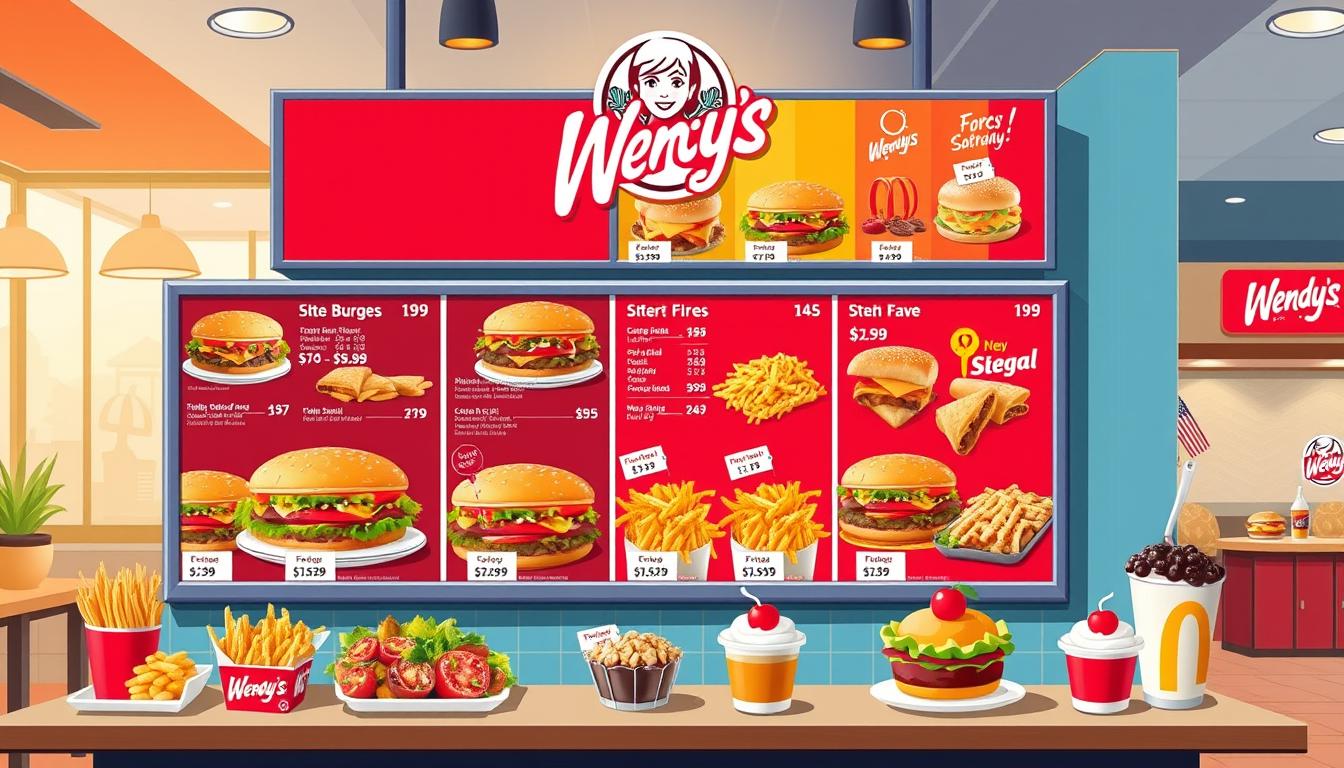 Wendy's Menu With Price List