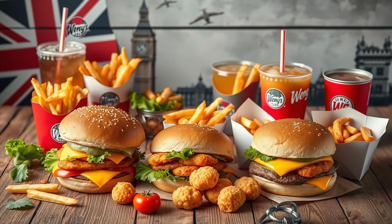 Wendy's Menu With Prices UK