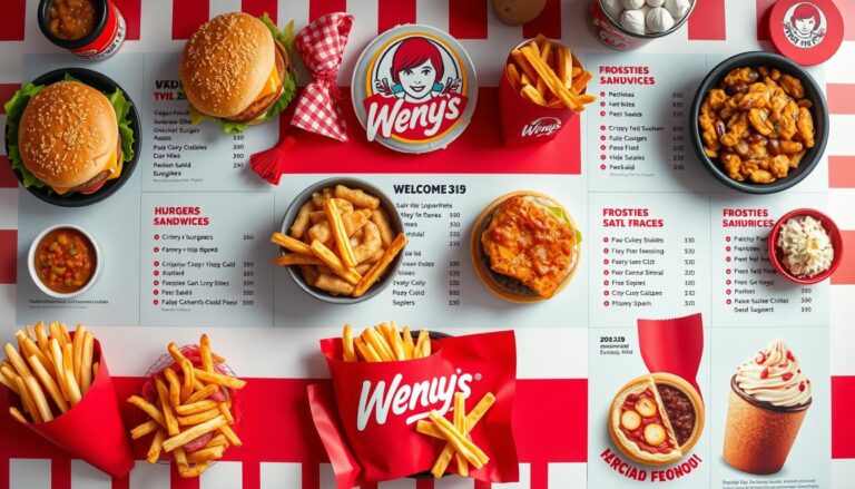 Wendy's Menu With The Prices