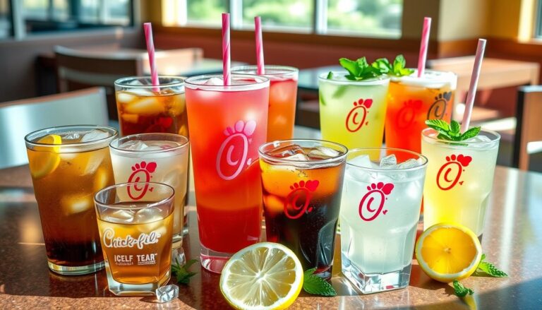 chick-fil-a drinks menu with prices