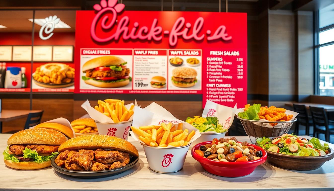 chick-fil-a evansville menu with prices