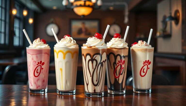 chick fil a milkshake menu with prices