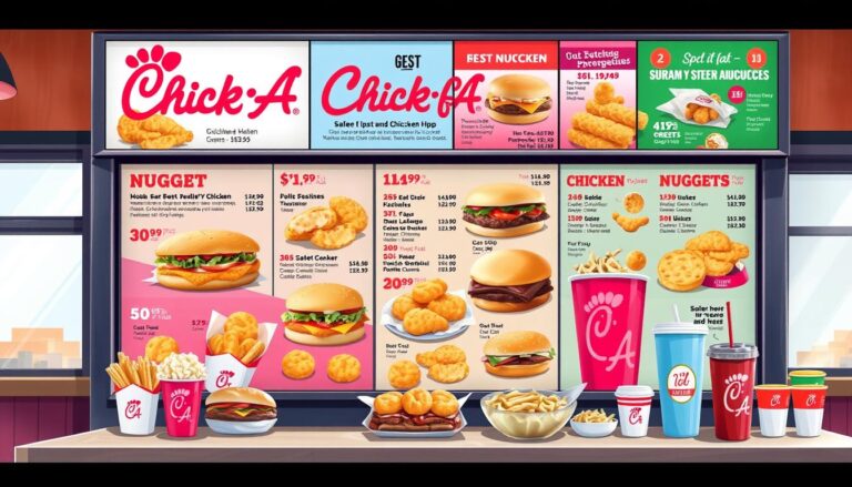 chick fil a prices menu with prices