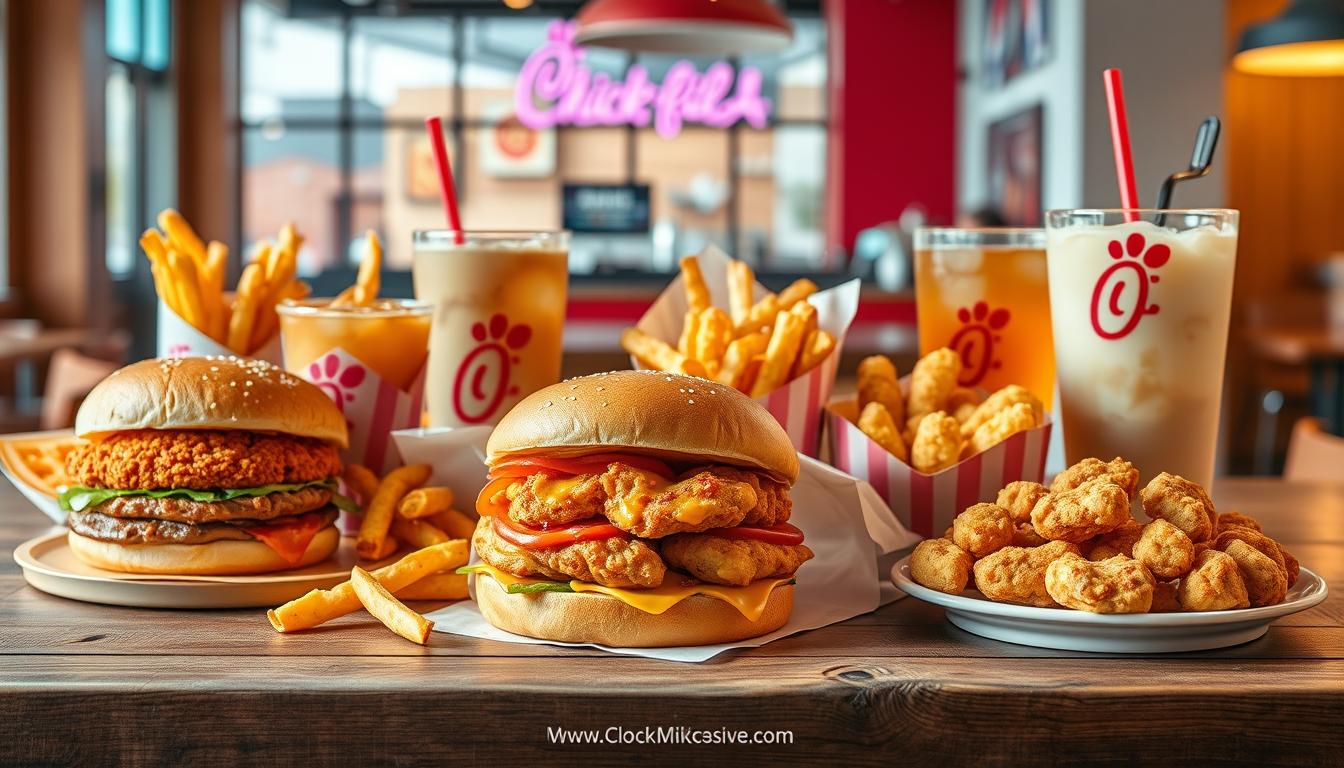 chick-fil-a's menu with prices