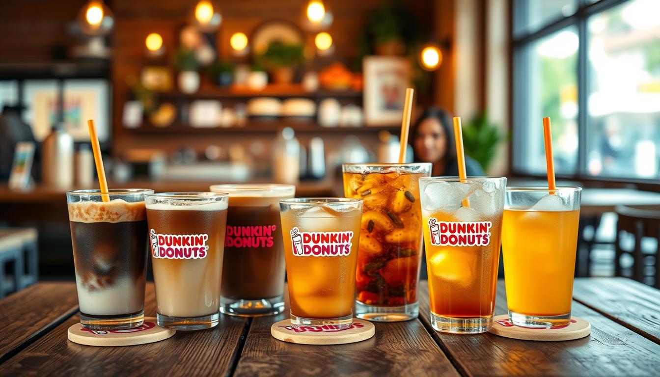 dunkin donuts beverage menu