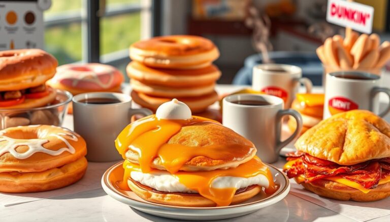 dunkin donuts breakfast menu