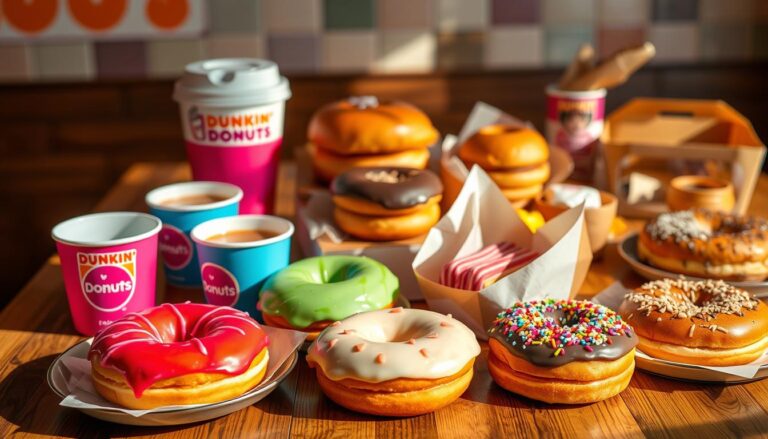 dunkin donuts food menu