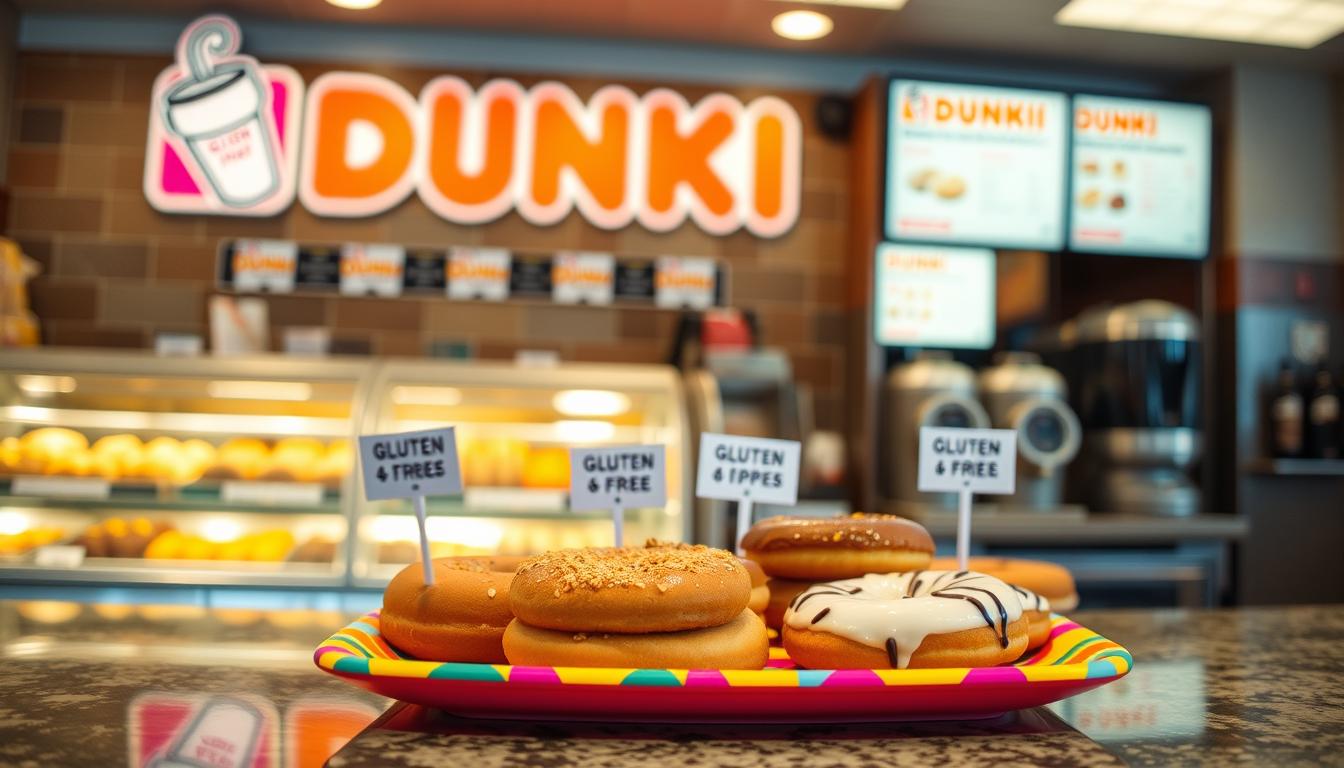 dunkin donuts gluten free menu