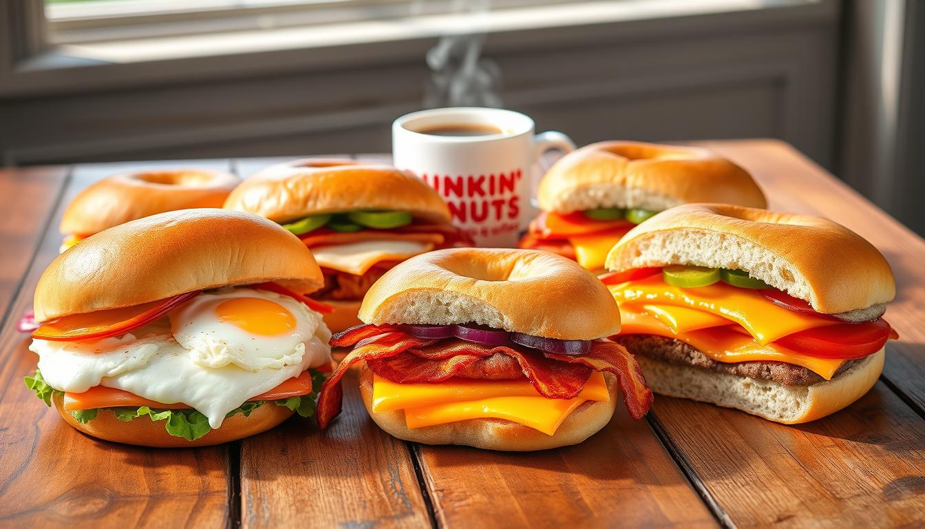 dunkin donuts sandwich menu