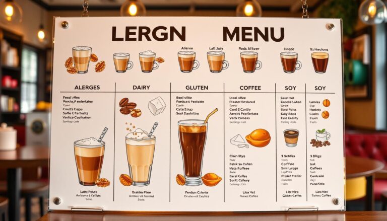 dutch bros allergen menu