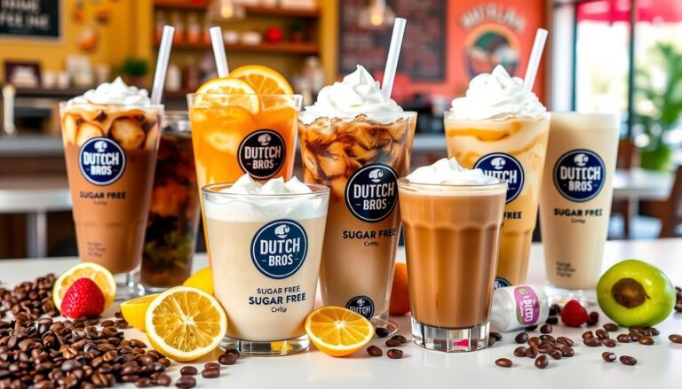 dutch bros sugar free menu