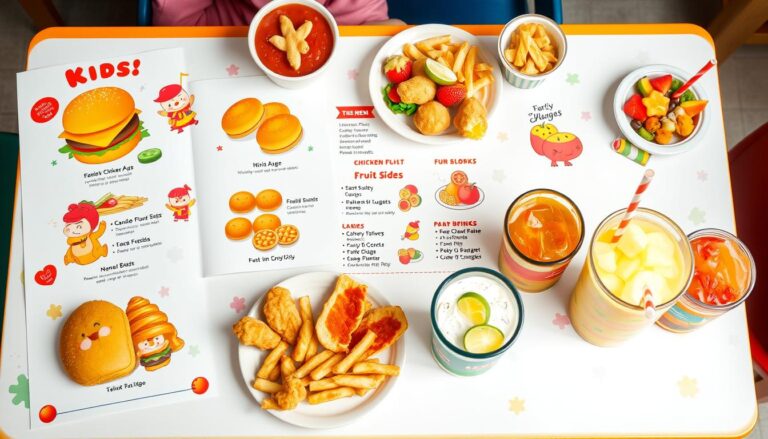 sonic kids menu