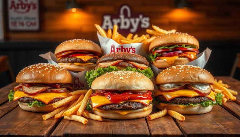 Arby's Burger Menu With Prices