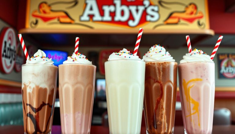 Arby's Milkshakes Menu