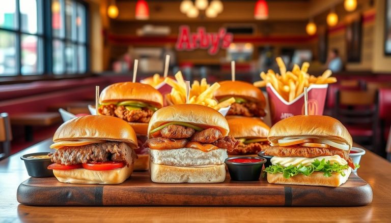 Arby's Sliders Menu With Prices