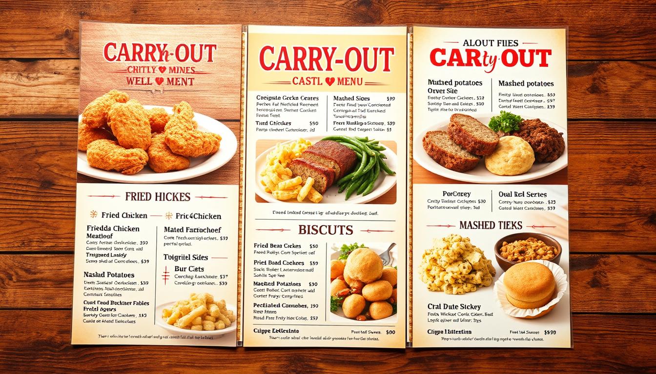 Bob Evans Carry Out Menu With Prices