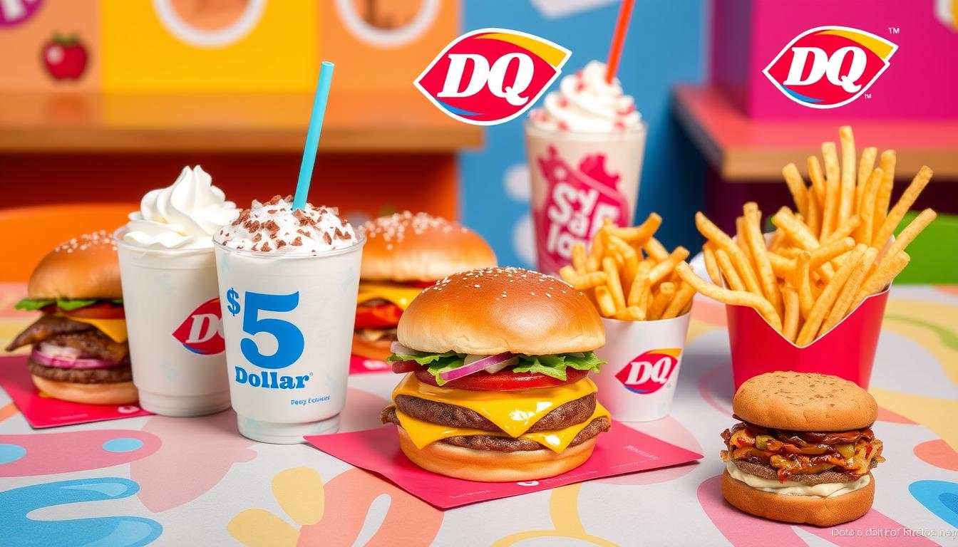 Dairy Queen 5 Dollar Menu