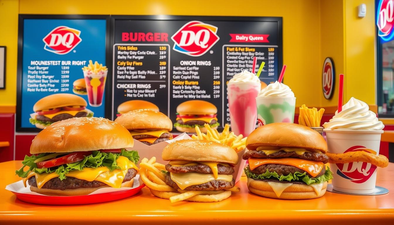 Dairy Queen Burger Menu