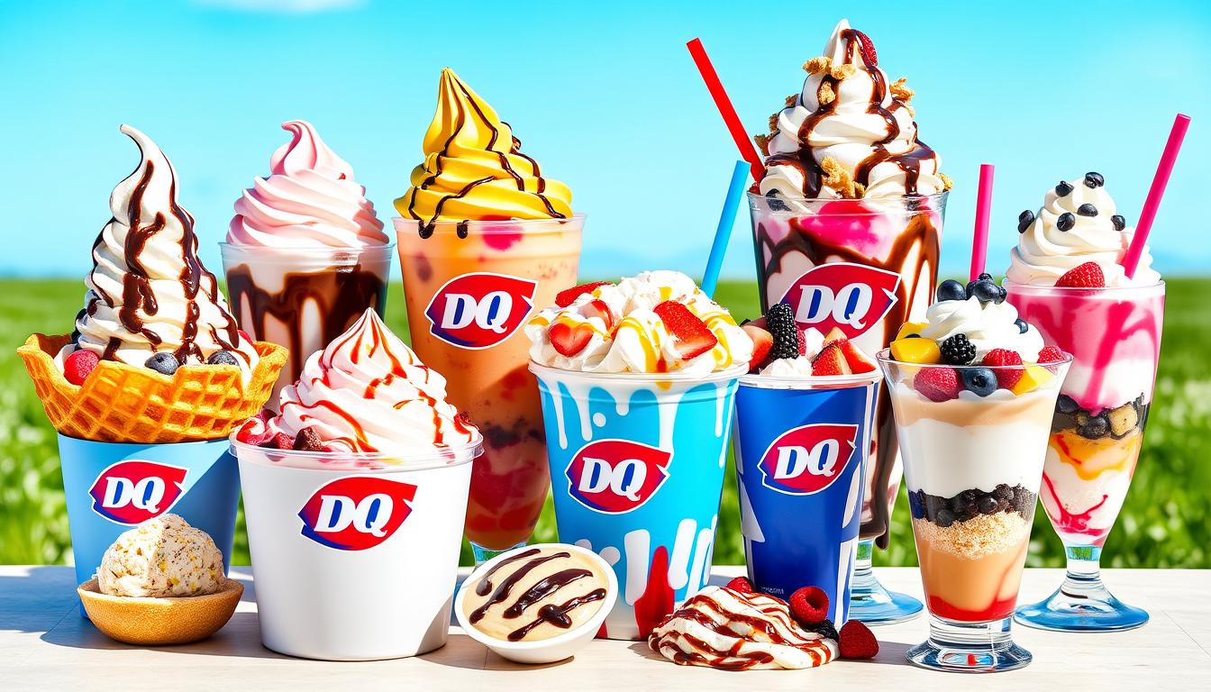 Dairy Queen Desserts Menu