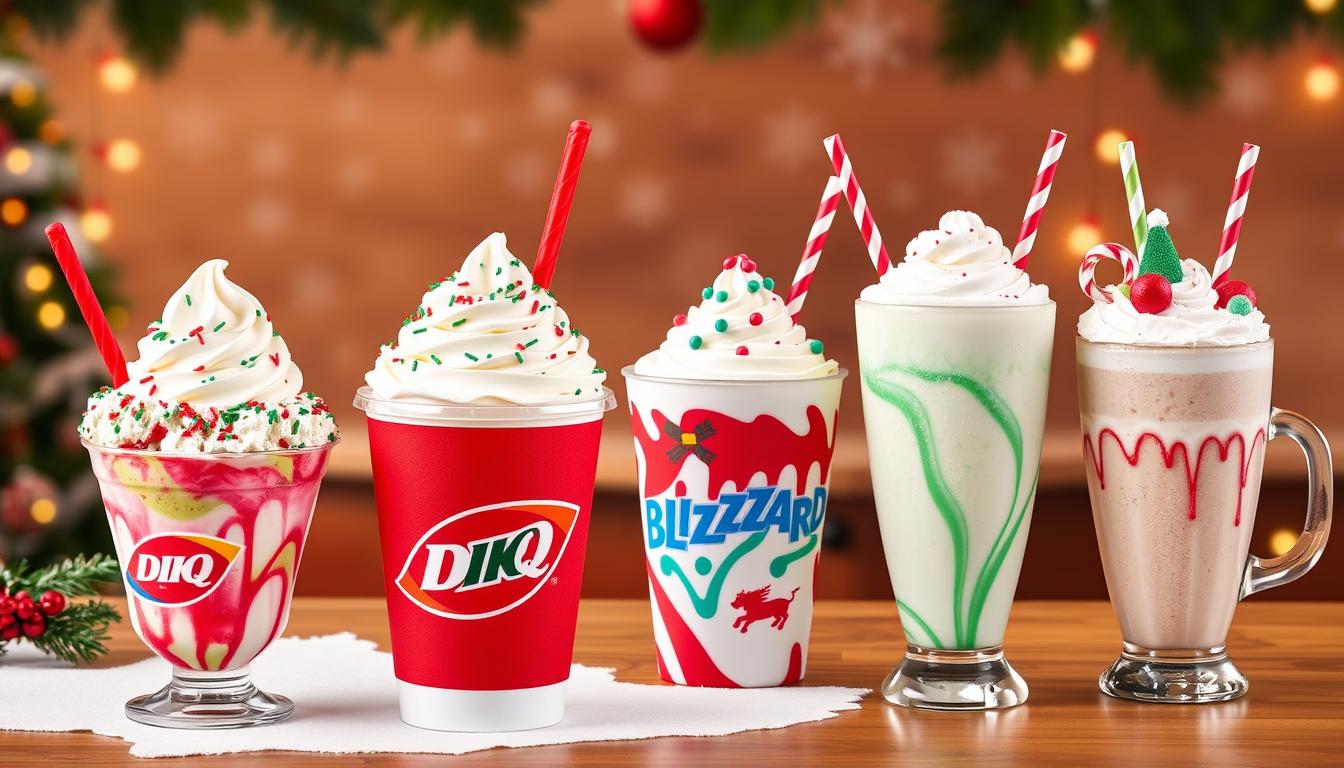 Dairy Queen Holiday Menu