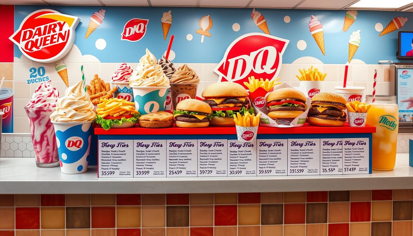 Dairy Queen Menu With Prices