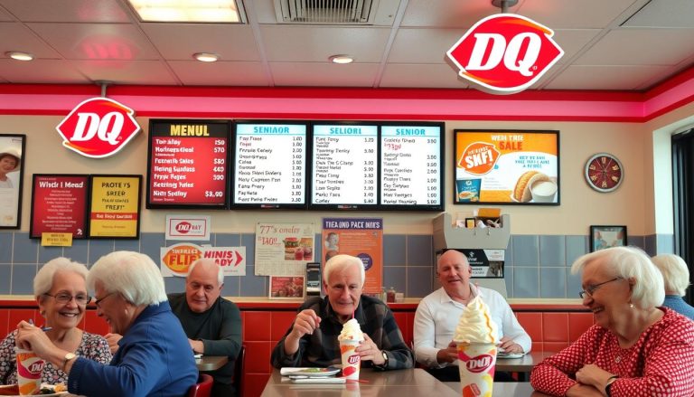 Dairy Queen Senior Menu