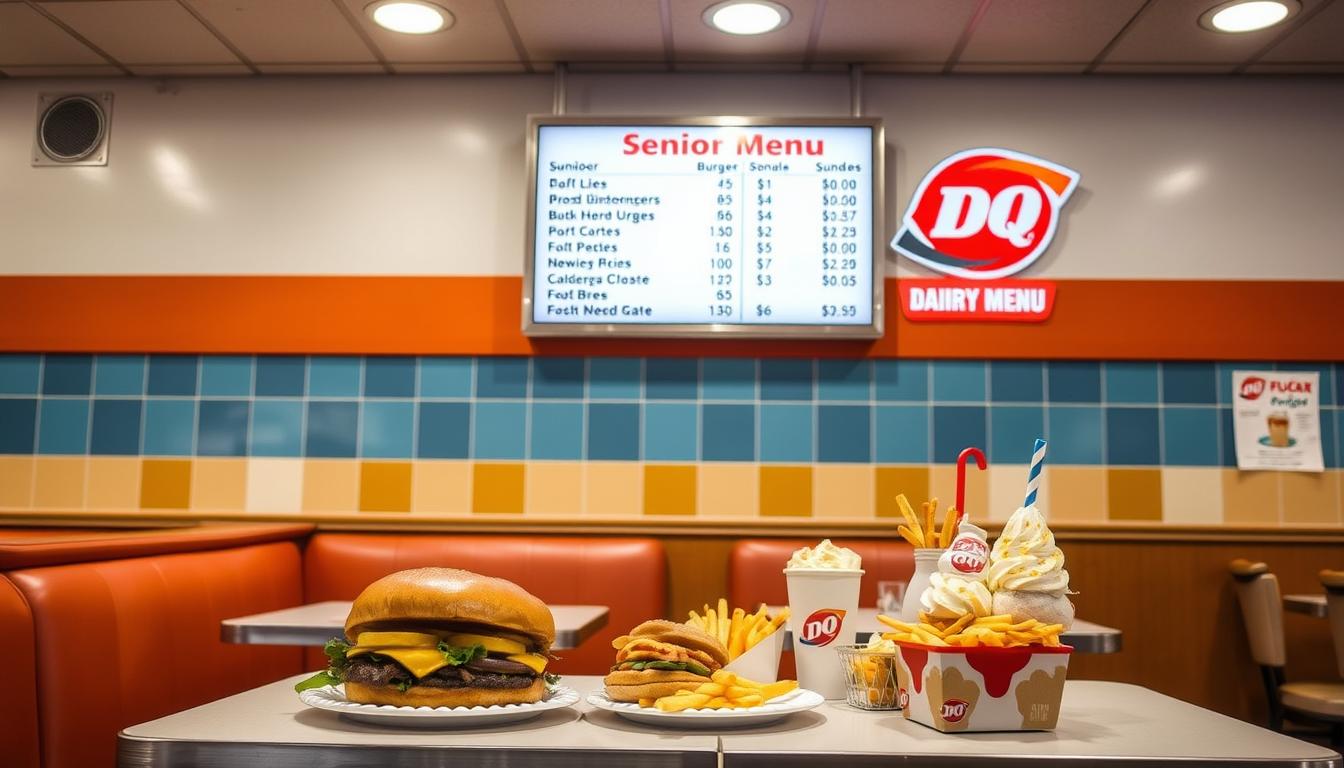 Dairy Queen Senior Menu