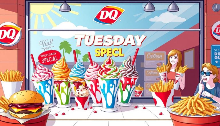 Dairy Queen Tuesday Special Menu