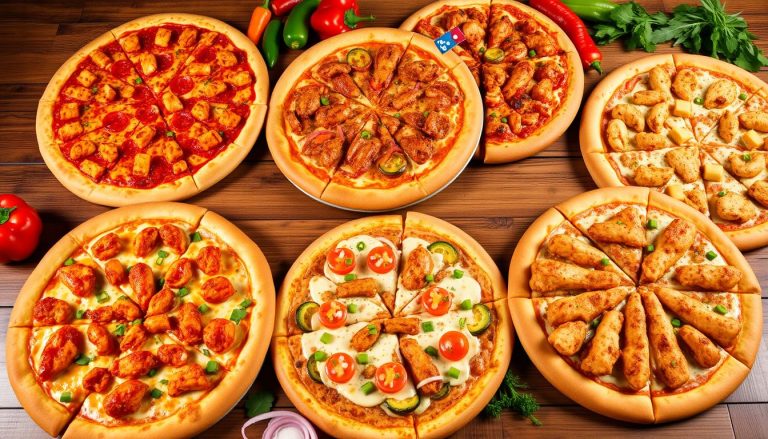 Domino's Chicken Pizza Menu