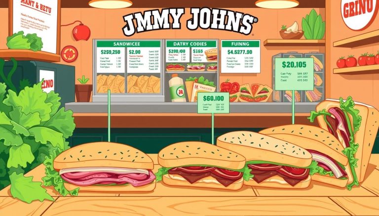 Jimmy John's Sandwich Menu With Prices